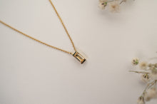 Lade das Bild in den Galerie-Viewer, zarte Goldkette mit Edeltopas